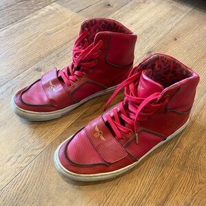 Creative Recreation Red High-Top Sneakers